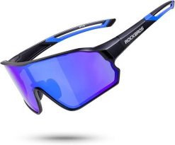 Okulary sportowe z polaryzacją i funkcją UV400 TAC ROCKBROS. Brązowe okulary przeciwsłoneczne damskie ROCKBROS. Za 122.00 zł.