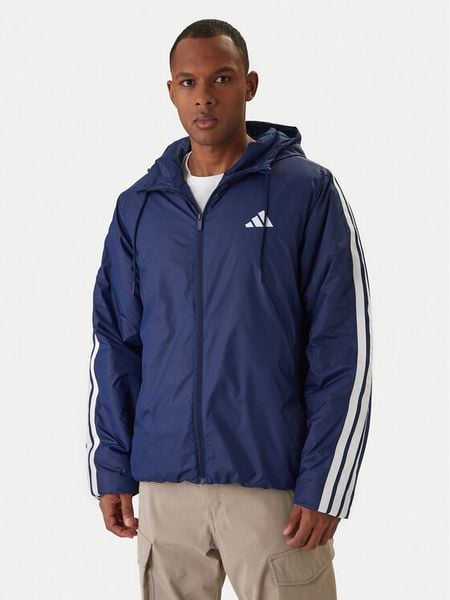 Adidas Kurtka zimowa Essentials Climawarm 3-Stripes JM4040 Granatowy Regular Fit. Niebieskie kurtki męskie Adidas, na zimę, m, bez wzorów, z syntetyku, bez kaptura. Za 319.99 zł.