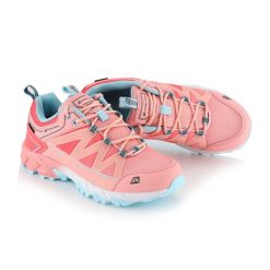 Buty turystyczne niskie damskie Alpine Pro Uhese. Czerwone obuwie trekkingowe damskie Alpine Pro, bez zapięcia. W wyprzedaży za 279.00 zł.