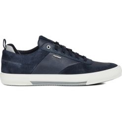 Geox Kaven Tenisówki Niebieski. Niebieskie trampki męskie Geox, bez wzorów, z materiału, bez zapięcia. Za 464.95 zł.