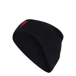 Czapka Manchester United Home. Czarne czapki damskie Adidas, bez wzorów, z materiału, sportowe. Za 119.00 zł.