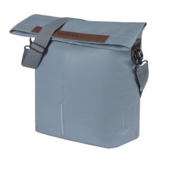 Torba na rower miejski, grafitowo-niebieska. Niebieskie torby na ramię męskie BASIL, na ramię. Za 318.00 zł.