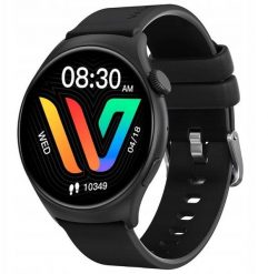 Smartwatch Weofly Curve czarny. Czarne zegarki smartwatch dcu tecnologic, bez wzorów. Za 160.82 zł.
