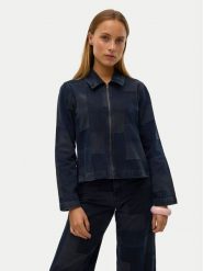 Vero Moda Kurtka jeansowa Likka 10321078 Granatowy Loose Fit. Niebieskie kurtki damskie Vero Moda, m, bez wzorów, z bawełny, bez kaptura. Za 109.99 zł.