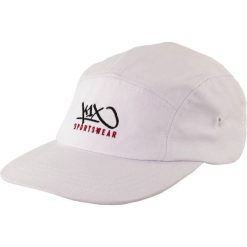 Czapka sportowa K1X biała - Unisex z oddychającej bawełny. Białe czapki damskie K1X, bez wzorów, z bawełny, sportowe. Za 171.99 zł.