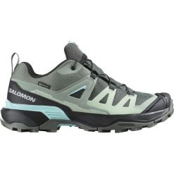 Buty trekkingowe damskie Salomon X Ultra 360 Gtx W. Brązowe obuwie trekkingowe damskie Salomon, z gore-texu, bez zapięcia. Za 859.99 zł.