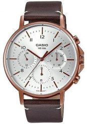 Zegarek Casio ZEGAREK MĘSKI CASIO MTP-E321RL-5A (zd190b) + BOX. Zegarki męskie Casio, bez wzorów. Za 436.99 zł.