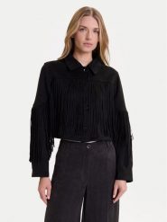 ONLY Kurtka z imitacji skóry Diane 15354896 Czarny Regular Fit. Czarne kurtki damskie ONLY, xl, bez wzorów, ze skóry, bez kaptura. Za 249.99 zł.