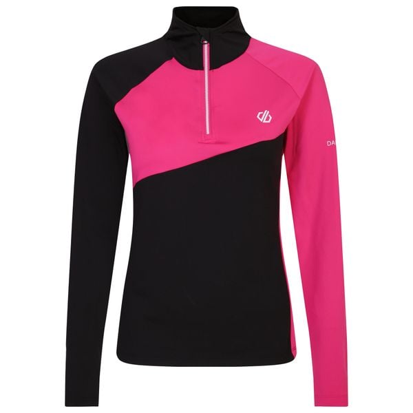 Bluza narciarska damska Ice. Czerwone bluzy damskie Dare 2B, bez wzorów, sportowe, bez ramiączek, bez kaptura. Za 189.50 zł.