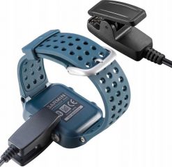 Hello Case KABEL KLIPS USB ZASILAJĄCY ŁADUJĄCY SMARTWATCH ŁADOWARKA GARMIN 1 M CZARNY. Czarne zegarki smartwatch Hello Case, bez wzorów. Za 50.00 zł.
