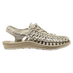 Sandały turystyczne Keen Uneek Lea Abbey. Szare sandały damskie Keen, bez wzorów, bez obcasa, bez zapięcia. Za 571.50 zł.