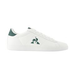 Sneakersy Le Coq Sportif Courstet 2. Białe buty zimowe męskie le coq sportif, bez wzorów, ze skóry, bez obcasa, bez zapięcia. Za 297.99 zł.