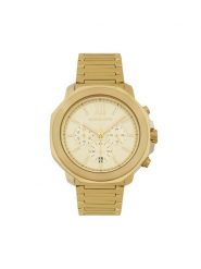 Michael Kors Zegarek Prescott MK9249 Złoty. Żółte, analogowe zegarki męskie Michael Kors, bez wzorów, ze stali. Za 1,479.00 zł.