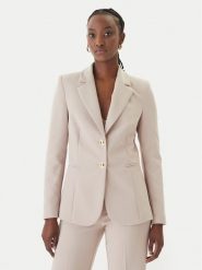 Rinascimento Marynarka CFC0128642003 Beżowy Regular Fit. Brązowe marynarki i żakiety damskie Rinascimento, bez wzorów, z syntetyku, bez kołnierzyka, bez ramiączek. Za 749.99 zł.