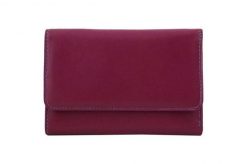 Portfel skórzany BARBERINI'S fuksja ML8268-14. Czerwone portfele damskie Barberinis, ze skóry. Za 189.99 zł.