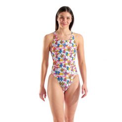 Strój kąpielowy Arena Desert Swimsuit Swim Tech Back. Białe stroje kąpielowe damskie ARENA, xs, bez wzorów. Za 249.99 zł.