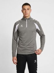 Bluza treningowa zapinana do połowy Hummel Core 2.0. Białe bluzy damskie Hummel, xl, bez wzorów, z materiału, klasyczne, bez ramiączek, bez kaptura. Za 211.15 zł.