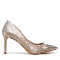 Szpilki Aldo. Czerwone szpilki damskie Aldo, bez wzorów, bez obcasa, na szpilce, bez zapięcia. Za 379.99 zł.