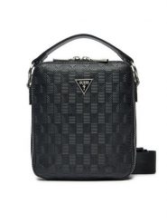Guess Saszetka HMTODE P5153 Czarny. Czarne saszetki i nerki męskie Guess, z materiału. Za 239.99 zł.