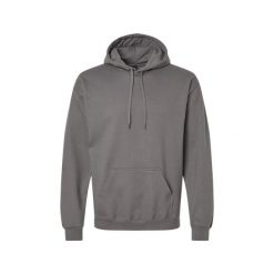 Bluza Z Kapturem Dla Dorosłych Unisex Softstyle Fleece Midweight. Brązowe bluzy męskie GILDAN, m, bez wzorów, bez ramiączek, z kapturem. Za 146.99 zł.
