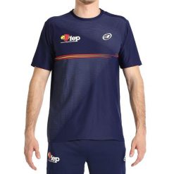 T-shirt S/sleeve Bullpadel Fang Men. Niebieskie t-shirty damskie bullpadel, s, bez wzorów, sportowe, bez kołnierzyka, bez ramiączek. Za 219.20 zł.