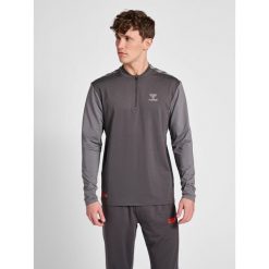 Kurtka Hummel Grid Training. Szare kurtki męskie Hummel, s, bez wzorów, z acetatu, eleganckie, bez kaptura. Za 247.90 zł.