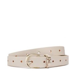 Pasek Damski Tommy Hilfiger. Brązowe paski damskie Tommy Hilfiger, bez wzorów. Za 249.99 zł.