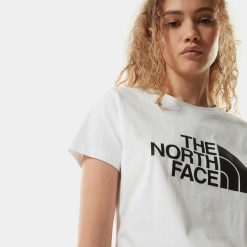 T-Shirt Easy Rozmiar S Biały - 4T1Q-FN4. Białe t-shirty damskie The North Face, s, bez wzorów, z bawełny, sportowe, bez kołnierzyka, bez ramiączek. Za 117.99 zł.