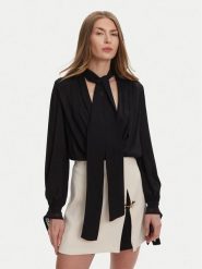 Elisabetta Franchi Body CB-006-51E2 Czarny Regular Fit. Czarne body Elisabetta Franchi, bez wzorów, z wiskozy. Za 829.99 zł.