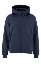 Craft Community 2.0 FZ Hoodie W – bluza z kapturem z bawełny organicznej i. Niebieskie bluzy damskie Craft, xs, bez wzorów, z bawełny, bez ramiączek, z kapturem. Za 314.35 zł.
