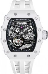 Zegarek męski Tsar Bomba TB8208C-07 biały. Białe zegarki męskie NoName, bez wzorów. Za 2,580.00 zł.
