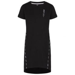 Sukienka damska Pętla Ewelina Czarna. Czarne sukienki damskie LOOP, s, bez wzorów, sportowe, bez kołnierzyka, bez ramiączek, sportowe. Za 98.78 zł.