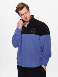 Hugo Polar Dorpion 50482858 Niebieski Relaxed Fit. Niebieskie bluzy sportowe męskie Hugo, m, bez wzorów, z polaru, bez kaptura. Za 339.99 zł.