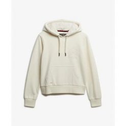 Bluza damska z kapturem Superdry Finest Goods. Brązowe bluzy damskie Superdry, bez wzorów, bez ramiączek, z kapturem. Za 343.30 zł.