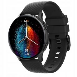 Smartwatch zegarek sportowy IMIKI KW66 PRO. Czarne, analogowe zegarki męskie IMIKI, z aplikacjami, z włókna, metalowe. Za 249.00 zł.