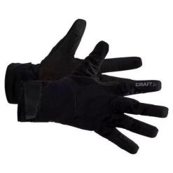 Rękawice Craft pro insulate race. Czarne rękawiczki damskie Craft, bez wzorów. Za 255.50 zł.