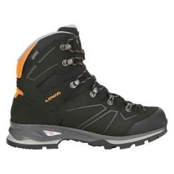 Buty trekkingowe męskie Lowa Baldo Gtx. Czarne trekkingi męskie Lowa, z materiału, za kostkę, bez zapięcia. Za 799.99 zł.