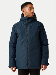 Regatta Kurtka przeciwdeszczowa Larrick RMP397 Granatowy Regular Fit. Niebieskie kurtki sportowe męskie Regatta, m, bez wzorów, z syntetyku, bez kaptura, outdoorowe. Za 299.99 zł.