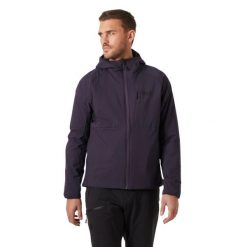 Kurtka turystyczna Helly Hansen Odin Stretch Insulat 2.0. Fioletowe kurtki męskie Helly Hansen, l, bez wzorów, eleganckie, bez kaptura. Za 1,122.00 zł.