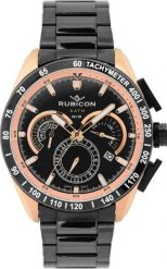Zegarek Rubicon Zegarek męski RUBICON - COMMAND RNDD56 -1B. Zegarki męskie Rubicon, bez wzorów. Za 390.80 zł.
