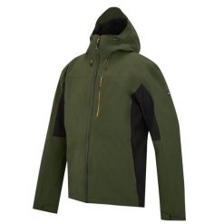 Kurtka turystyczna przeciwdeszczowa męska Birchdale wodoodporna. Szare kurtki męskie Regatta, m, bez wzorów, z tkaniny, sportowe, bez kaptura. Za 209.99 zł.