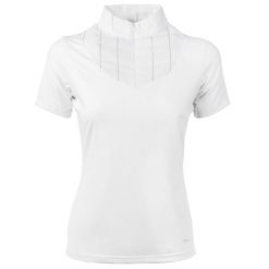 Damska koszulka polo na zawody Harry's Horse Philidelphia. Białe bluzki damskie HARRYS HORSE, s, bez wzorów, sportowe, bez kołnierzyka, bez ramiączek. Za 226.50 zł.