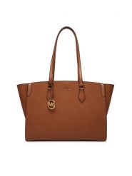 MICHAEL Michael Kors Torebka 30R6GQ6T7L Brązowy. Brązowe shopperki damskie MICHAEL Michael Kors, bez wzorów, ze skóry, bez dodatków. Za 1,299.00 zł.