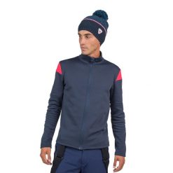 Bluza męska Rossignol Aerial. Niebieskie bluzy męskie Rossignol, na zimę, m, bez wzorów, sportowe, bez ramiączek, bez kaptura. Za 609.99 zł.