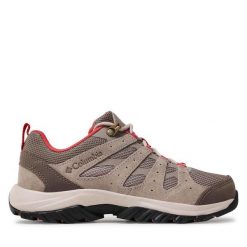 Trekkingi Columbia. Szare obuwie trekkingowe damskie Columbia, bez zapięcia. Za 279.99 zł.