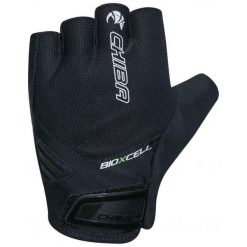 Oddychające rękawiczki rowerowe BIOXCELL AIR. Czarne rękawiczki damskie Chiba, bez wzorów. Za 164.99 zł.