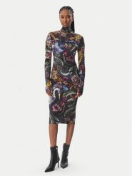 Just Cavalli Sukienka koktajlowa 81PAO942 JS566 Kolorowy Slim Fit. Sukienki damskie Just Cavalli, bez wzorów, wizytowe, bez kołnierzyka, bez ramiączek. Za 1,409.00 zł.