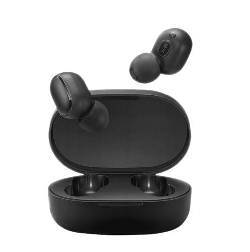 Słuchawki Xiaomi AirDots czarne (TWSEJ04LS). Czarne słuchawki bezprzewodowe Xiaomi. Za 62.54 zł.
