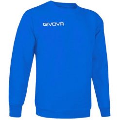 Bluza piłkarska dla dorosłych Givova Maglia One niebieska. Niebieskie bluzy męskie Givova, xl, bez wzorów, sportowe, bez ramiączek, bez kaptura. Za 107.18 zł.