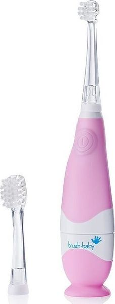 Szczoteczka Brush-baby BabySonic Różowa. Czerwone szczoteczki elektryczne Brush-Baby. Za 55.99 zł.